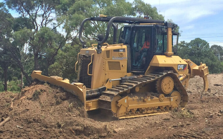 Topcon dozer machine control