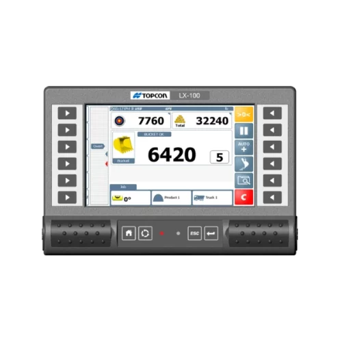 topcon lx-100 excavator scale